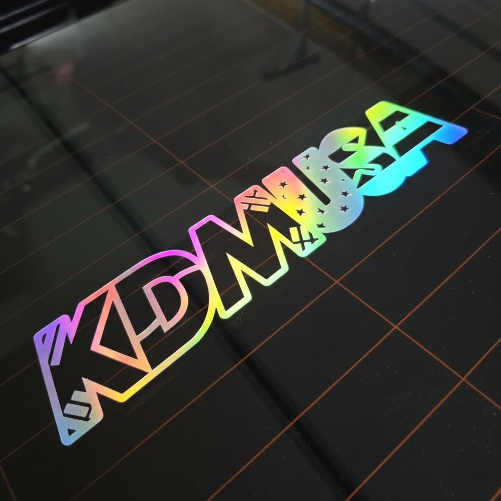 kdmusa single color decal